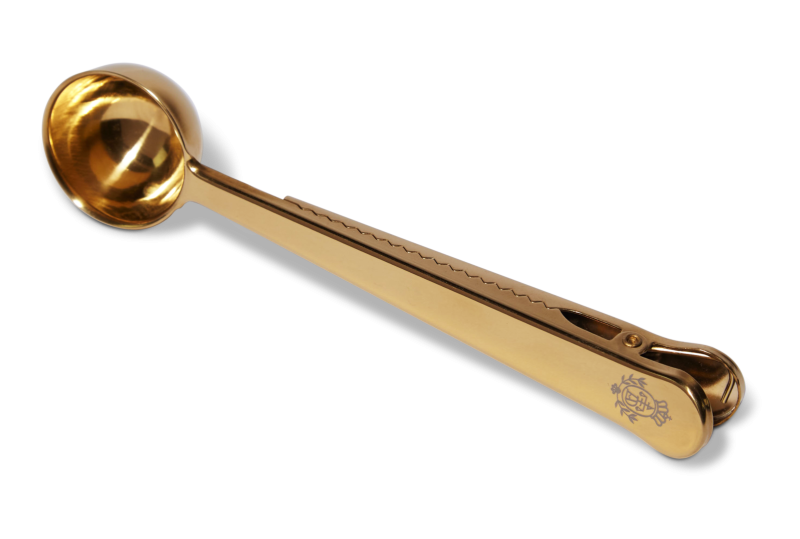 Kaffee-Clip-Messlöffel gold  Dallmayr
