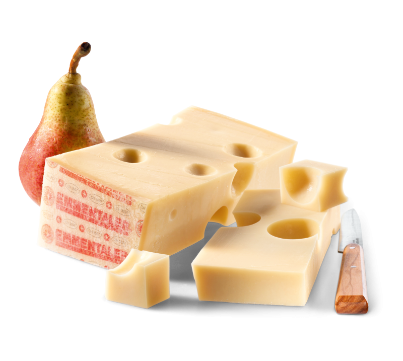 Emmentaler jung AOP Rohmilch, mind. 49% Fett i. Tr.