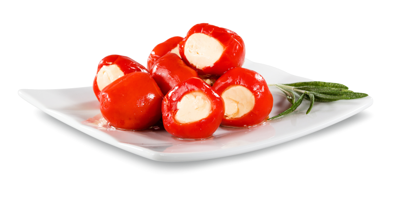 Pepperoni gefüllt Past. mind. 50% Fett i. Tr.