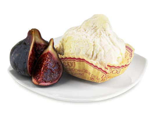 Figou - Ziegenfrischkäse mit Feige Rohmilch, mind. 45% Fett i. Tr.