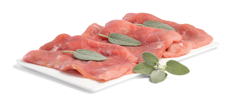 Kalbsschnitzel Saltimbocca