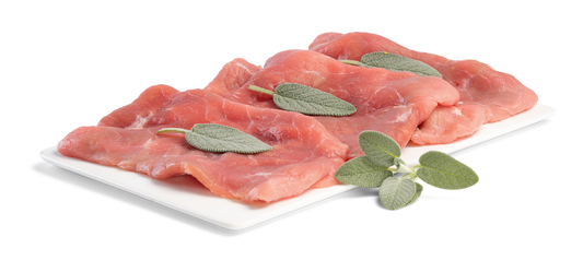 Kalbsschnitzel Saltimbocca