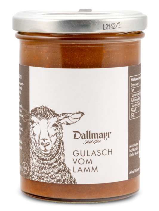 Gulasch vom Jura Lamm