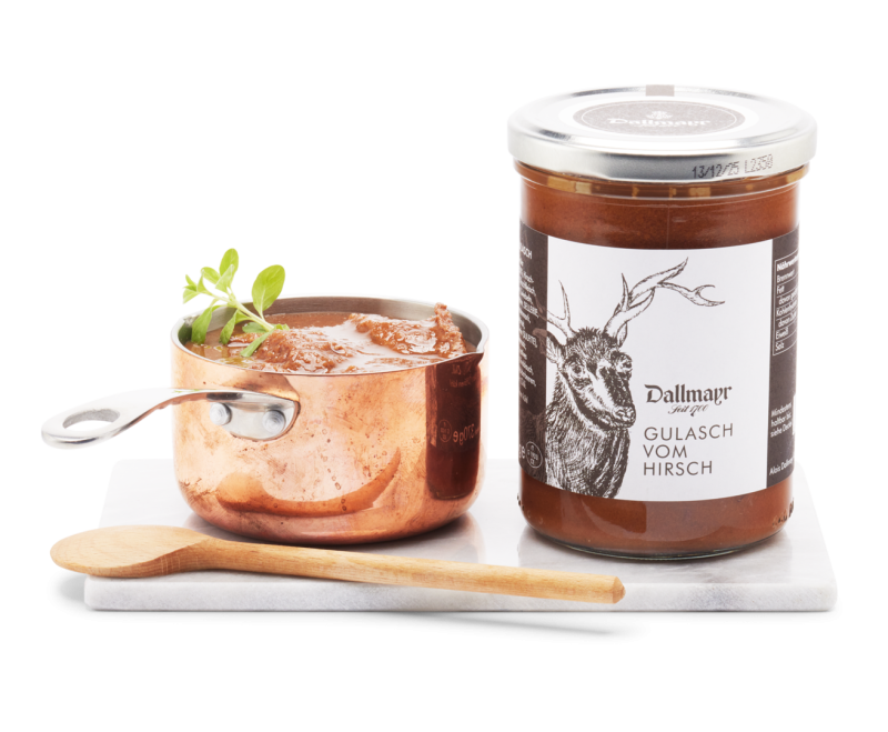 Gulasch vom Hirsch