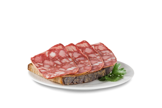 Schinkenrotwurst im Bödele