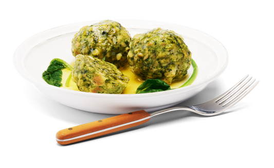 Spinat Knödel frisch