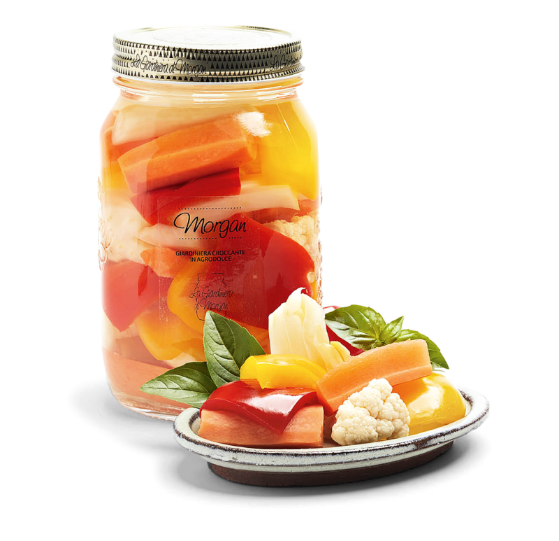 Morgan's Giardiniera - süßsauer eingelegtes Gartengemüse