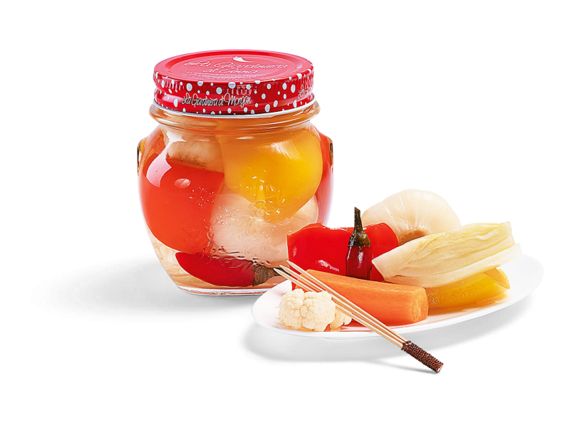 Anna's Giardiniera - süßsauer eingelegtes Gartengemüse