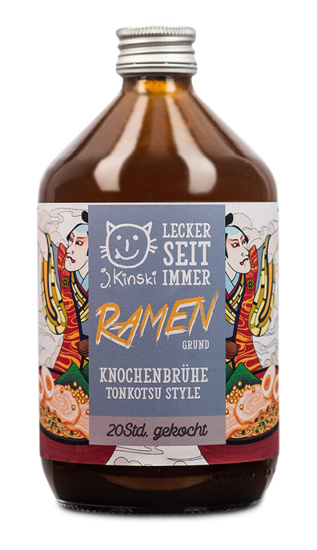 Bio Knochenbrühe Tonkotsu Style Ramen