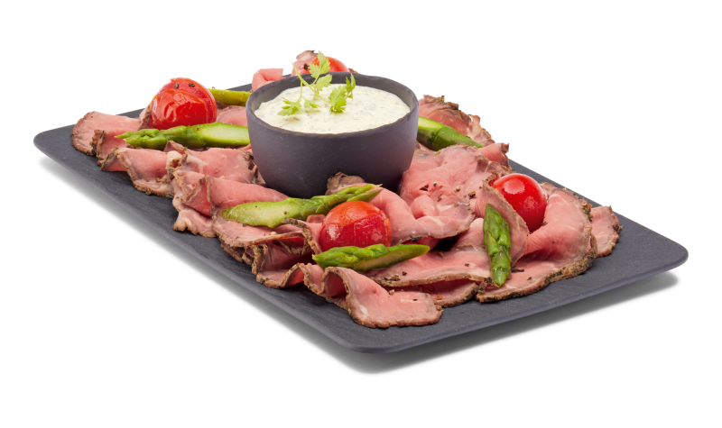 Roastbeef, Remouladensauce Box