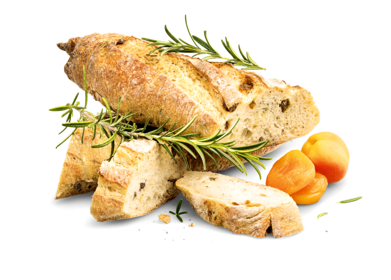 Baguette mit Aprikosen und Rosmarin  Dallmayr