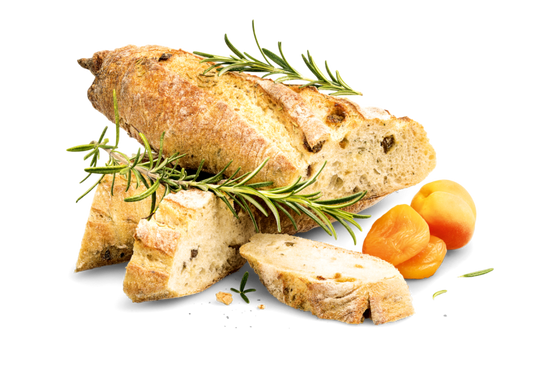 Baguette mit Aprikosen und Rosmarin  Dallmayr
