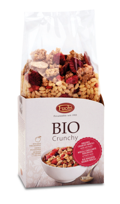 Bio Knusper Müsli mit roten Früchten