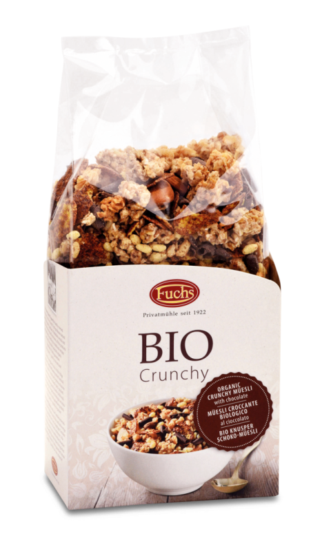 Bio Knusper Müsli mit Schokolade und Haselnüssen