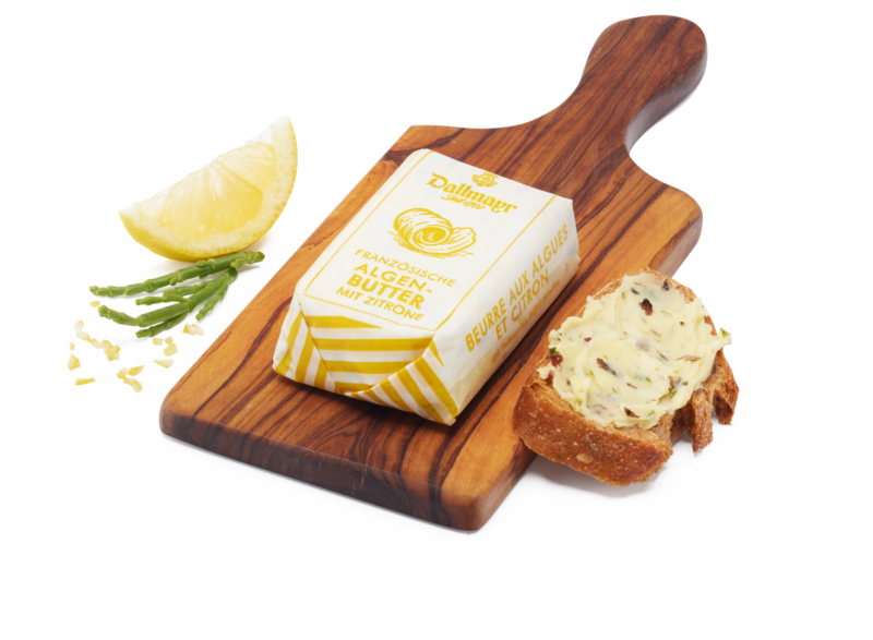 Französische Algenbutter mit Zitrone