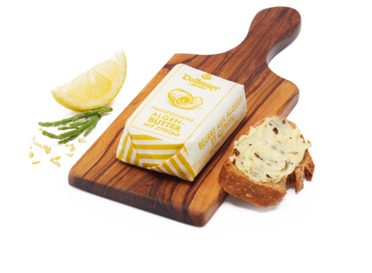 Französische Algenbutter mit Zitrone