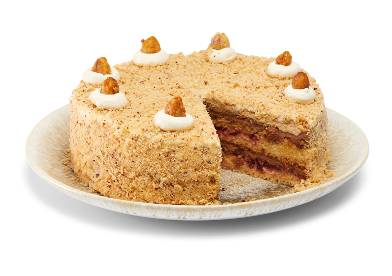 Nusscremetorte für ca. 6 Personen