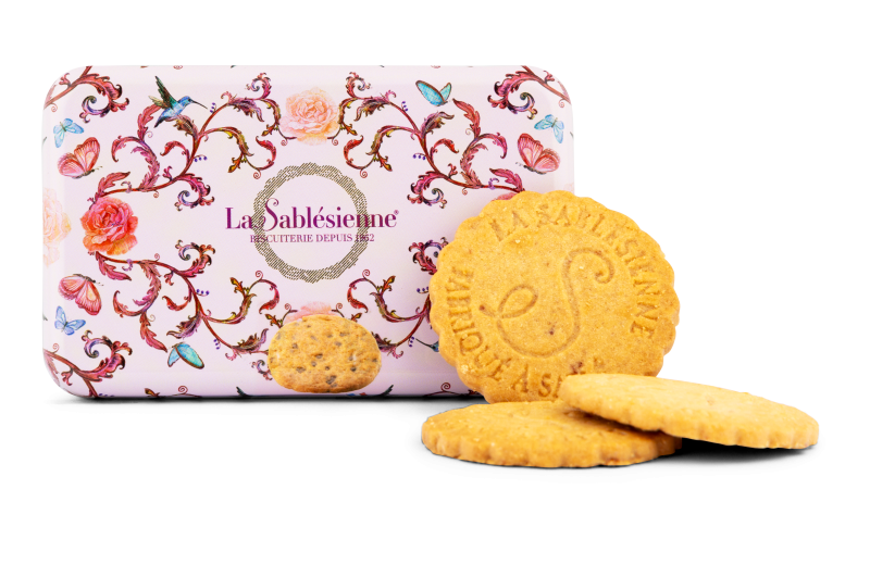 Sablé mit Himbeere