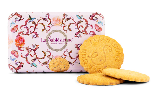 Sablé mit Himbeere