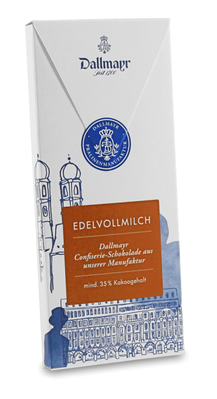 Edelvollmilchschokolade 35%Dallmayr