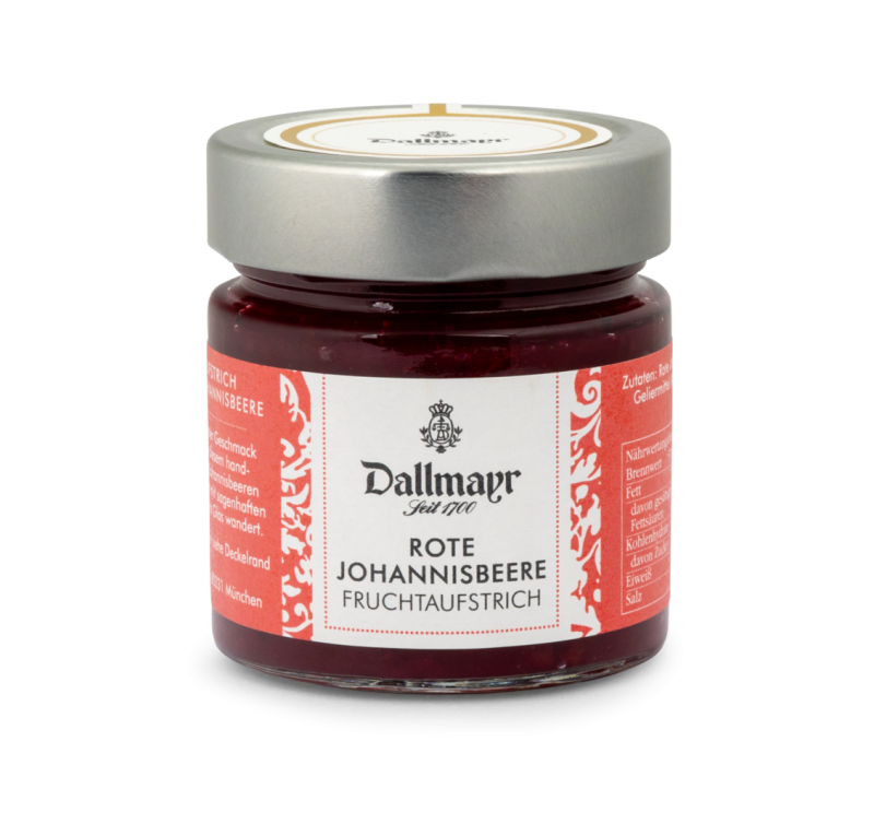 Rote Johannisbeere Fruchtaufstrich  Dallmayr