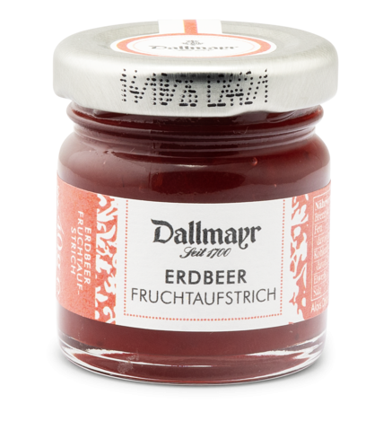 Erdbeer Fruchtaufstrich 40g  Dallmayr