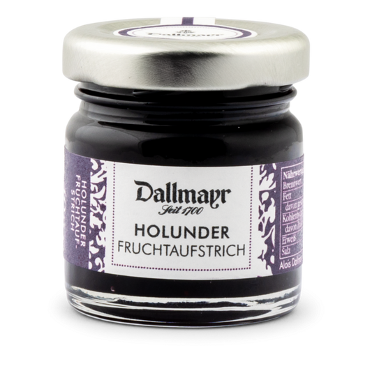 Holunder Fruchtaufstrich 40g  Dallmayr