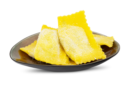 Ravioli Ricotta und Spinat