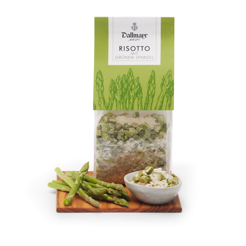Risotto mit grünem Spargel Dallmayr