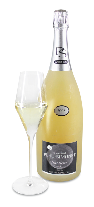 2008 Champagne Pehu Simonet fins lieux Nr. 1 Verzenay Millésime Grand Cru Blanc de Noirs