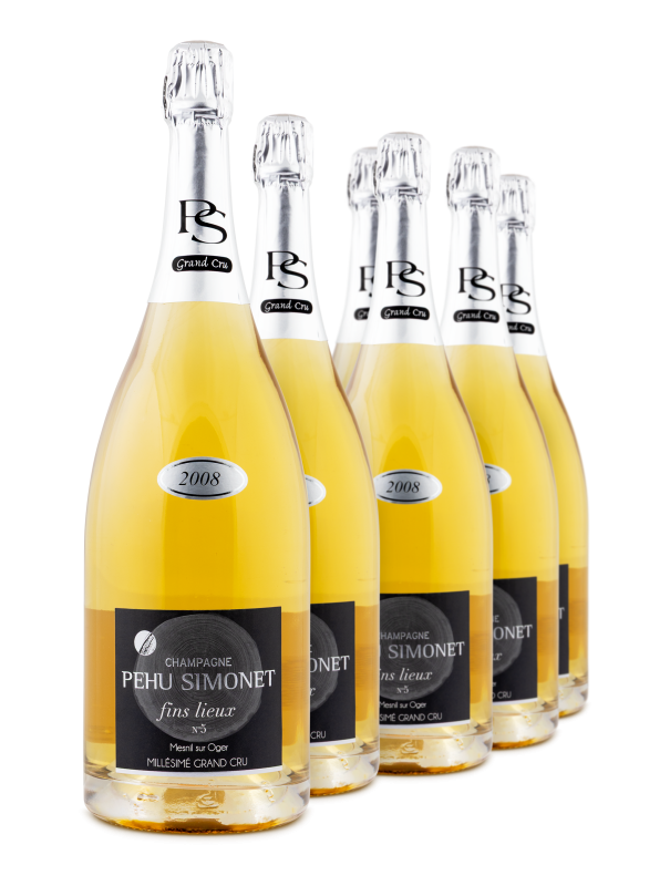 2008 Champagne Pehu Simonet fins lieux Nr. 5 Mesnil sur Oger Millésime Grand Cru Blanc de Blancs