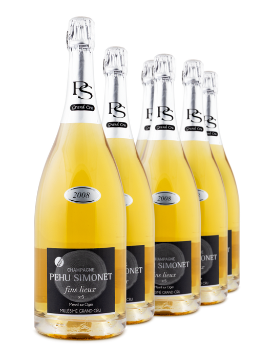 2008 Champagne Pehu Simonet fins lieux Nr. 5 Mesnil sur Oger Millésime Grand Cru Blanc de Blancs