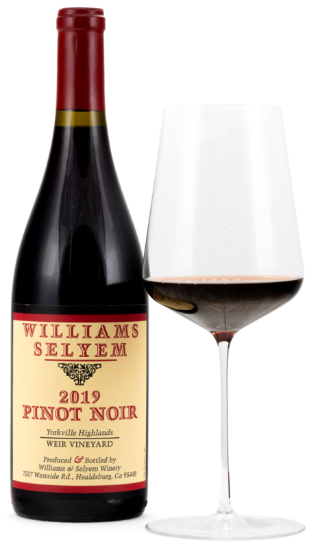 2019 Williams Selyem Weir Vineyard Pinot Noir