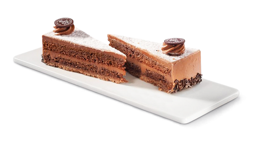Rum-Trüffel-Torte Stück