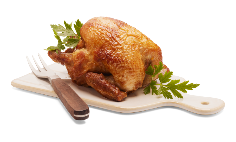 Stubenküken gegrillt