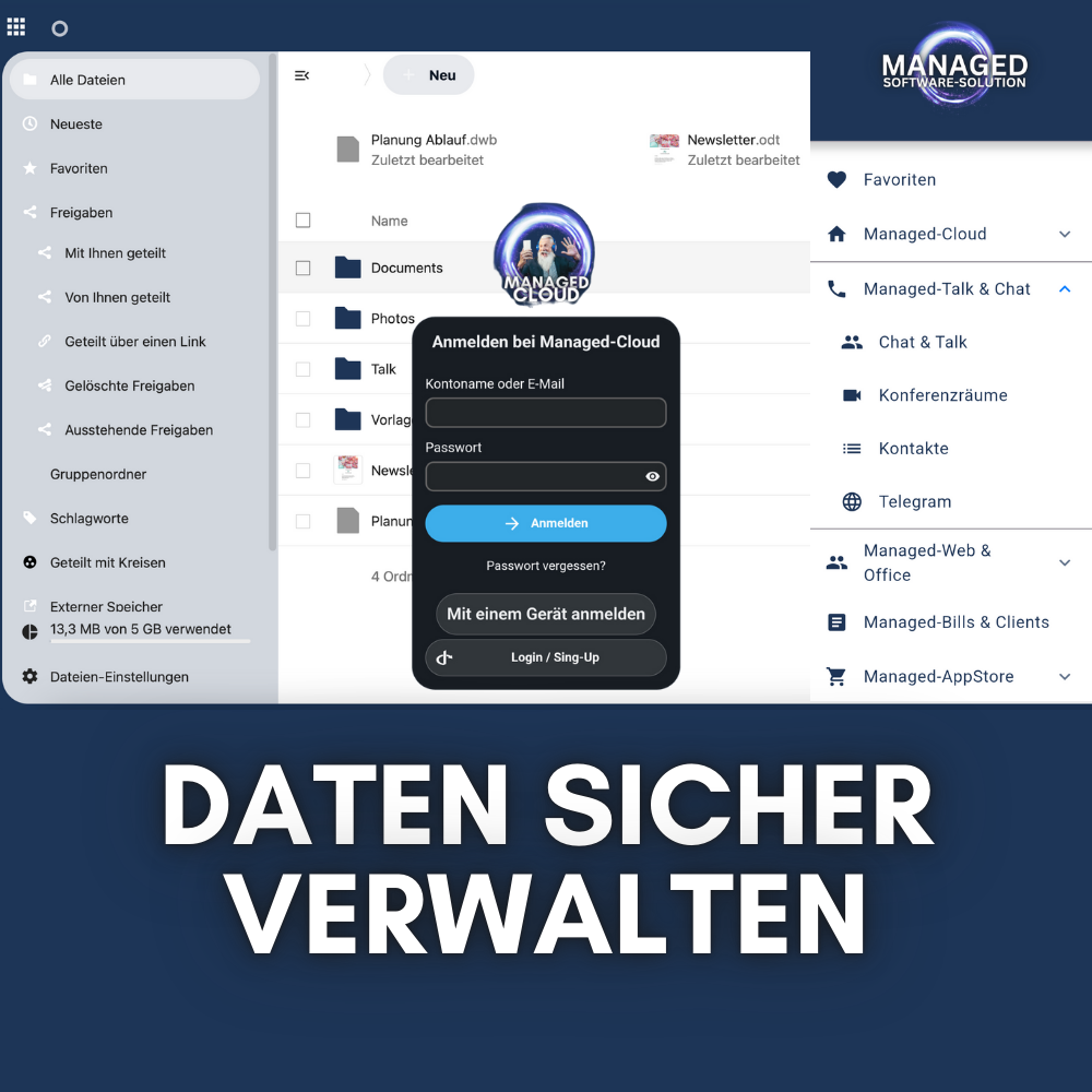 Managed Cloud - Office & Speicher