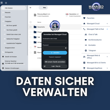 Managed Cloud - Office & Speicher