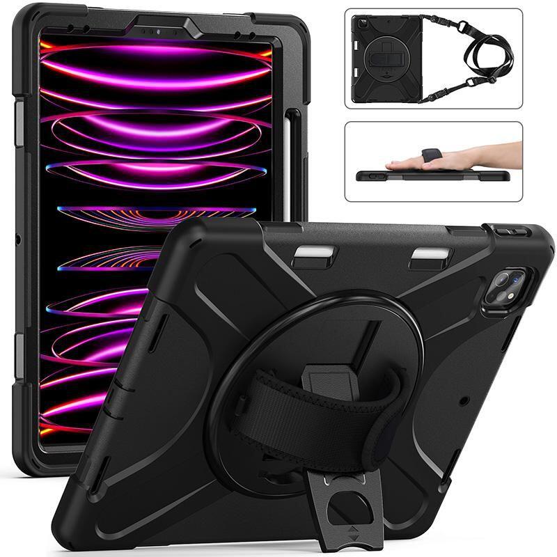 eSTUFF AUSTIN Defender Case für das iPad Air 13" (2024 & 2025) - Black