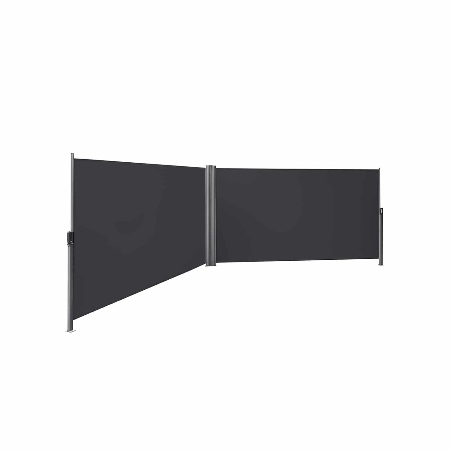 Doppelseitenmarkise 6 m Anthrazit