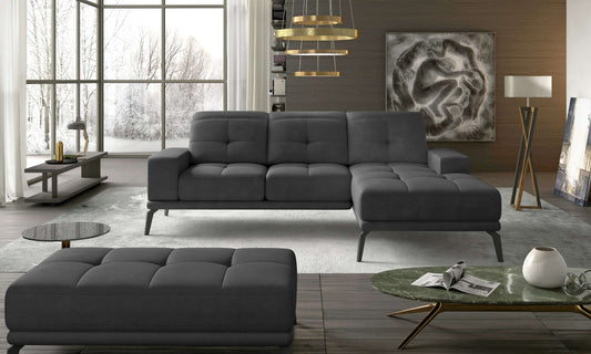 Torrense designer Ecksofa - Modernes und stilvolles Sofa mit verstellbaren Funktionen