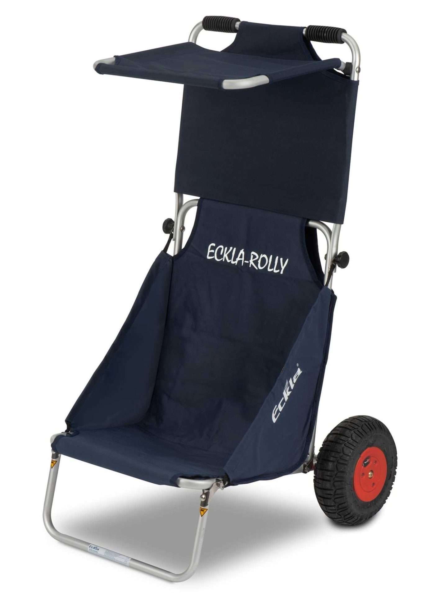 ECKLA Beach-Rolly® mit Sonnendach - Luftbereift, Blau