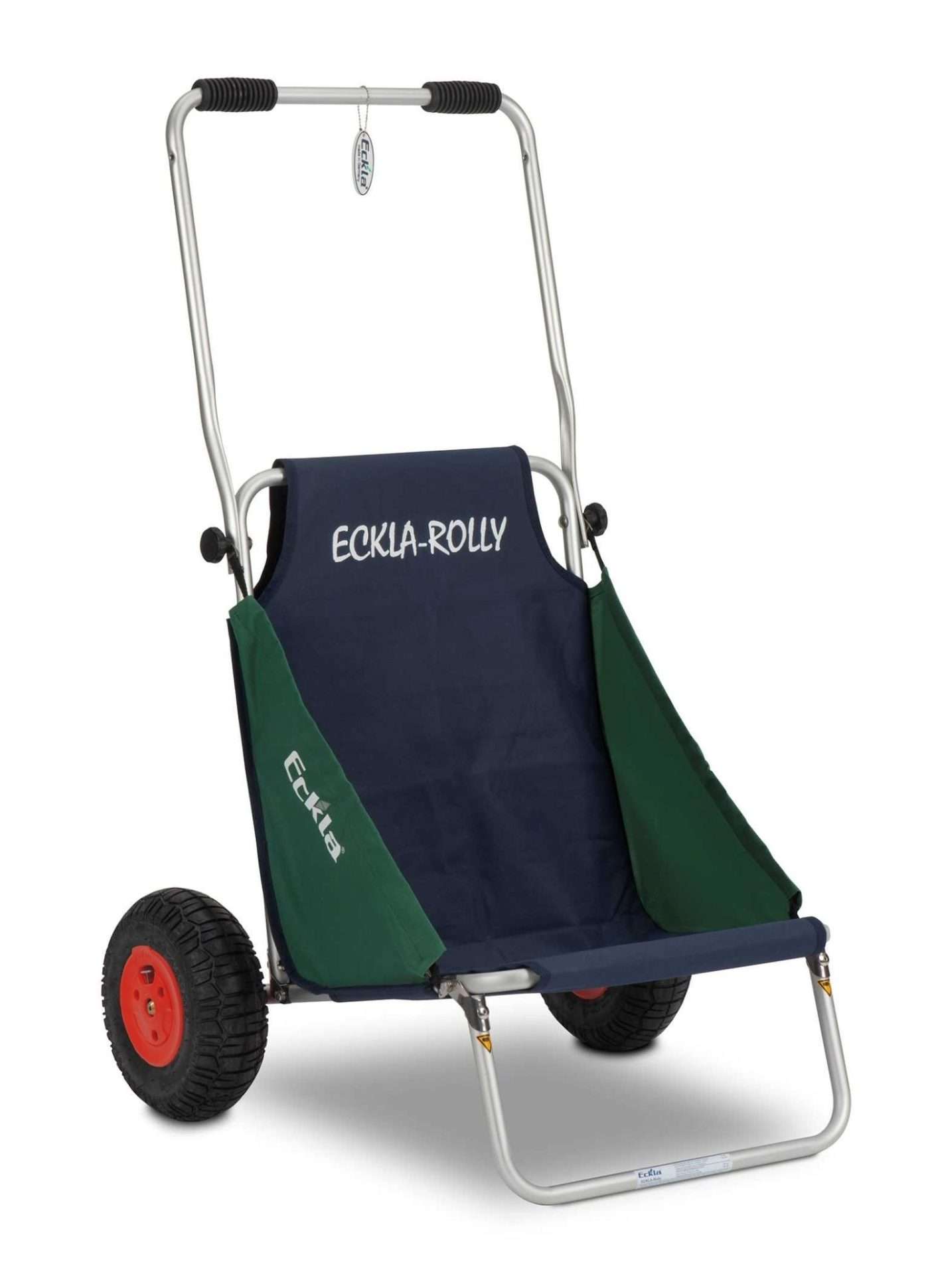 ECKLA Beach-Rolly® - Luftbereift, Blau/Grün