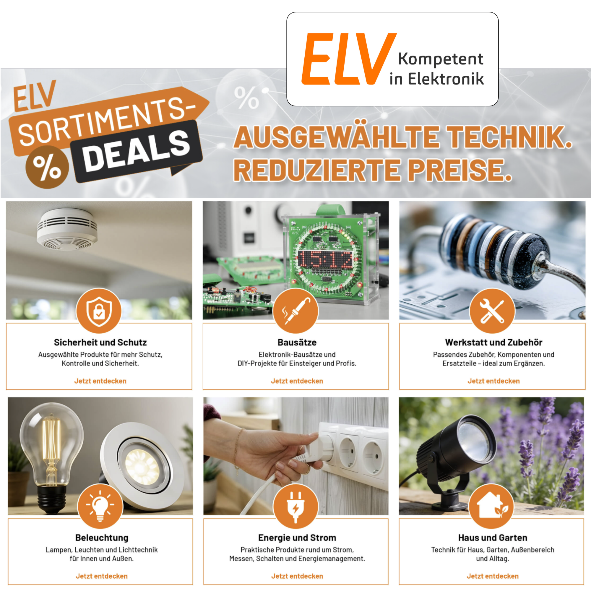 Sortiments-Deals - ELV Technik