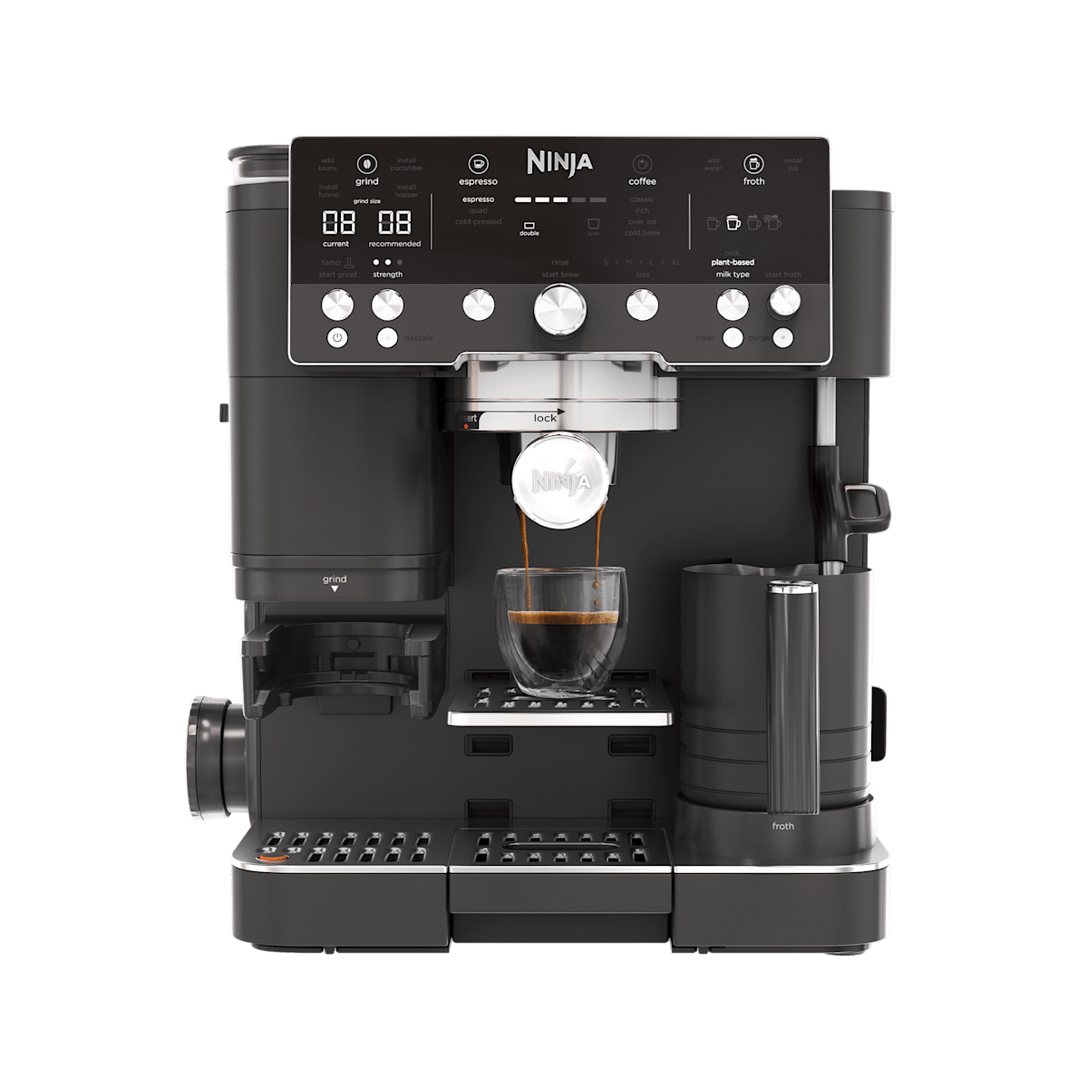 Ninja Luxe Café Premier Kaffeemaschine Schwarz - ES601EUBK