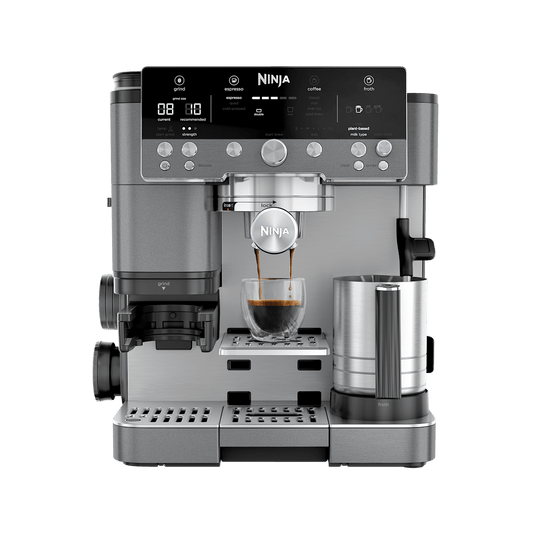 Ninja Luxe Premier 3-in-1 Kaffeemaschine Grau-Metall - ES601EUGM