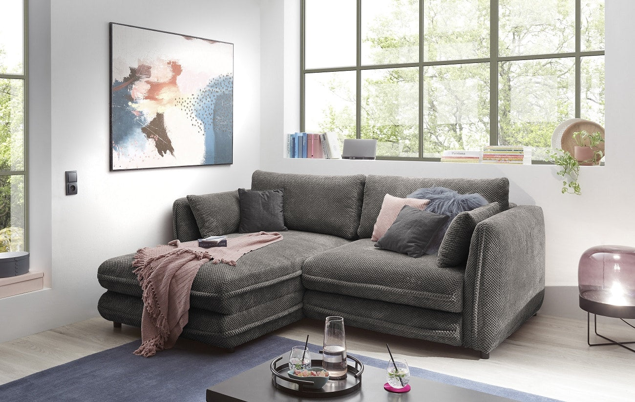 Kleines Schlafsofa Stanley - Ash - ED Exciting Design