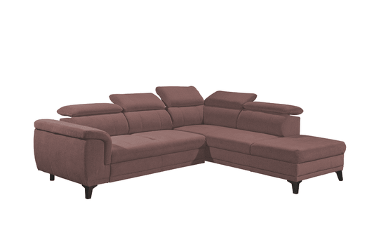 Ecksofa Albany mit Schlaffunktion und Bettkasten von Ed Exciting Design in verschiedenen Farben