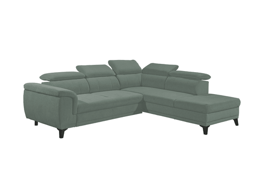 Ecksofa Albany mit Schlaffunktion und Bettkasten von Ed Exciting Design in verschiedenen Farben