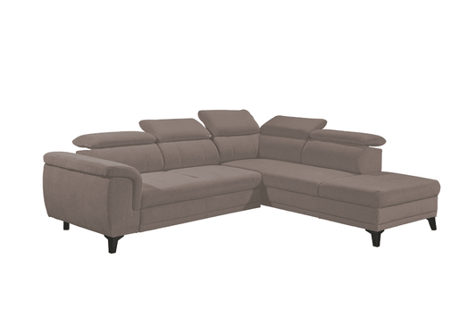 Ecksofa Albany mit Schlaffunktion und Bettkasten von Ed Exciting Design in verschiedenen Farben
