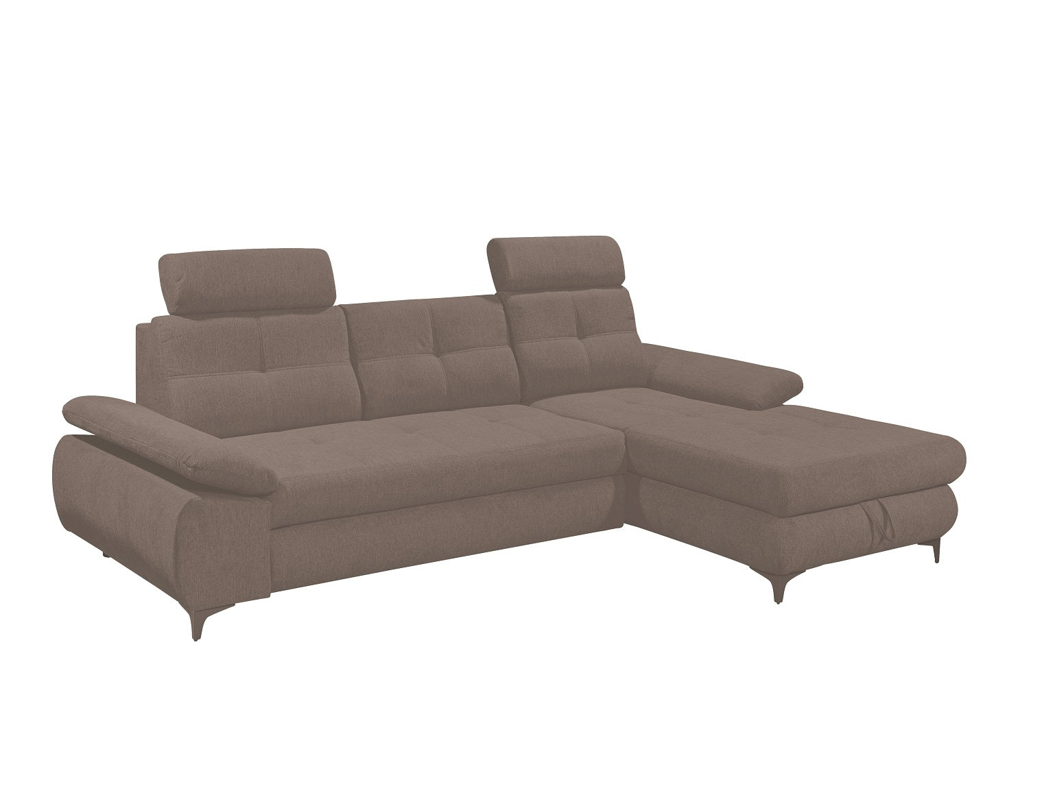Ecksofa Altona von ED Exciting Design mit Schlaffunktion und Bettkasten – Stilvoll und Funktional